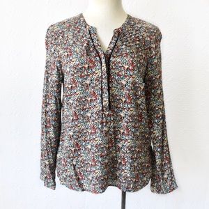 Anthropologie {Meadow Rue} Floral ‘Luana’ Blouse